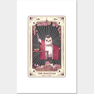 Cat Tarot - The Magician Posters and Art